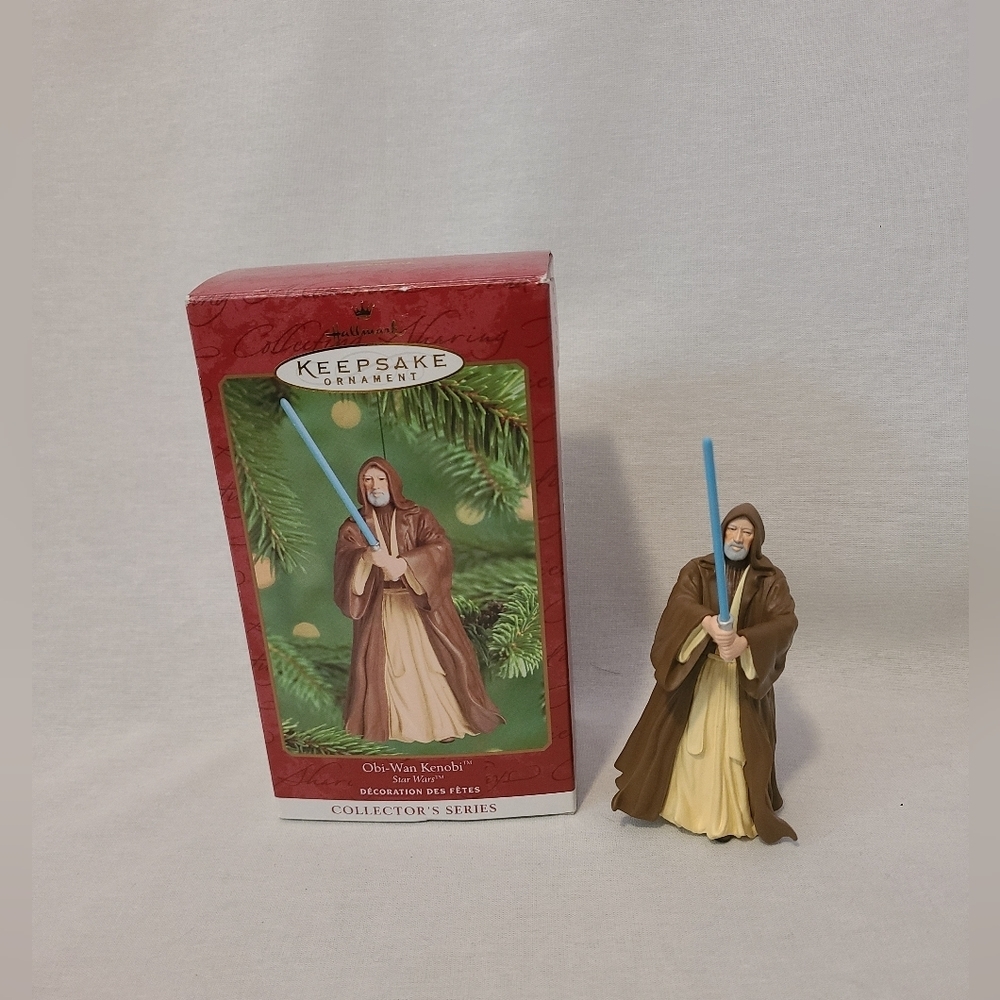 Hallmark Obi-Wan Kenobi Star Wars Keepsake Ornament Collector's Series 2000